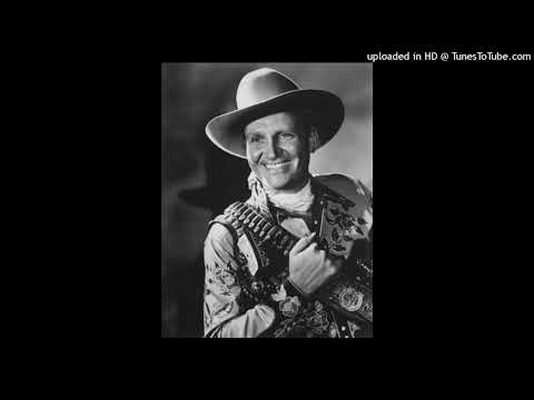 Gene Autry - Im Thinking Tonight Of My Blue Eyes (78 rip)