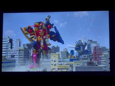 Ninja Steel Megazord Vs Trapsaw
