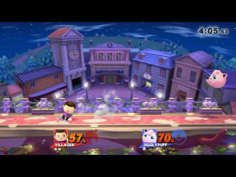Villager vs. Jigglypuff