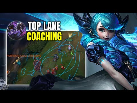 CHALLENGER LEAGUE OF LEGENDS COACH TEACHES YOU HOW TO CARRY AS GWEN TOP! | VEIGAR V2 COACHING