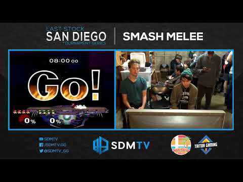 LSSD 154 - Kurv (Luigi) vs. Surfero (Falcon) - SSBM Top 16 Winners Quarters - Smash Melee