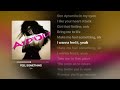Tyla - FEEL SOMETHING (Lyrics)
