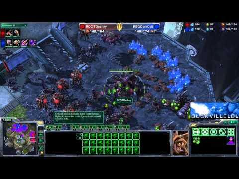 ROOTDestiny vs eMgDarkcell - [ZvZ] MLG Matchup - Game 2