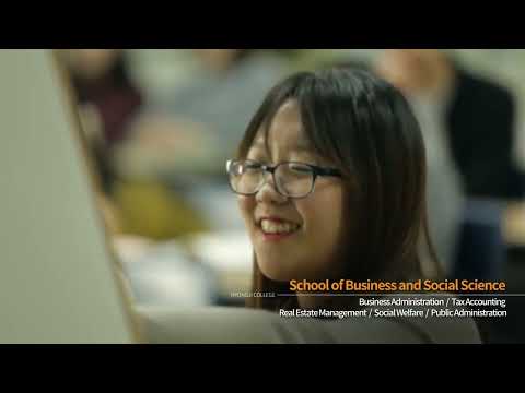 Myongji College promotion video YouTube Thumbnail
