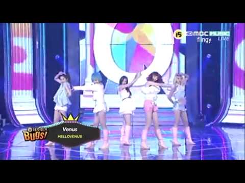 120522 MBC Show! Champion -- Hello Venus Cut [ Talk | Backstage | Live ]