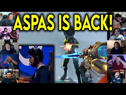 Valorant Streamers Reacts To MIBR Aspas Insane 3k Against ENVY In VCT