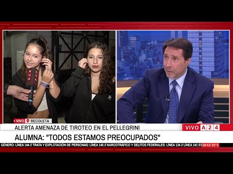 🔴 ALERTA POR AMENAZA DE TIROTEO EN EL PELLEGRINI: EL MIEDO DE PADRES Y ALUMNOS