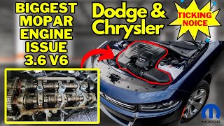 How to Fix Dodge Biggest Ticking Noise on 2011-2024 Mopar/Chrysler/Jeep 3.6 V6 (Valve Rocker Repair)
