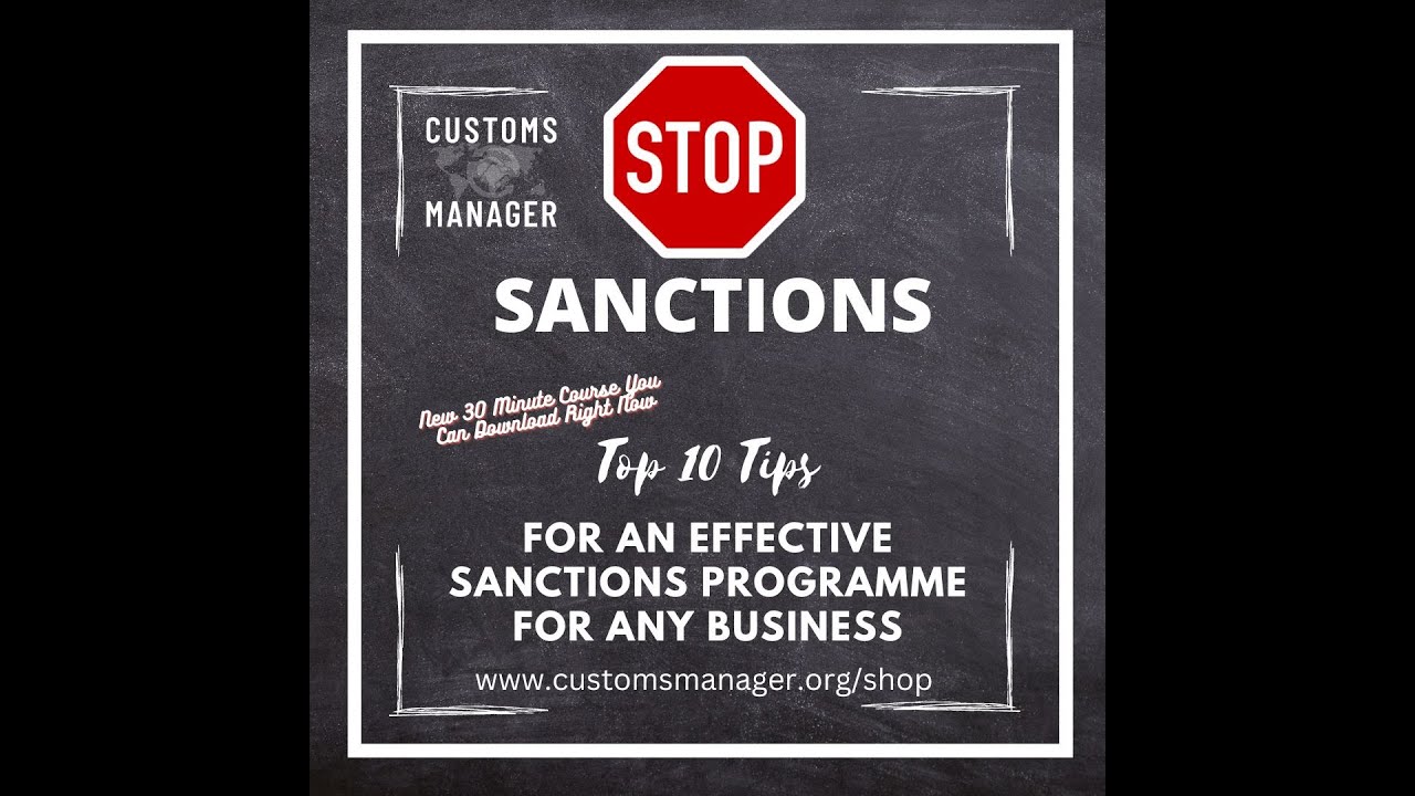 Sanctions Compliance Training: Top 10 Tips To Set Up An Effective Programme