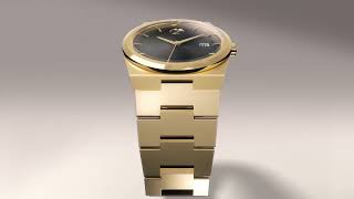 Movado Black and Gold Bold Quest