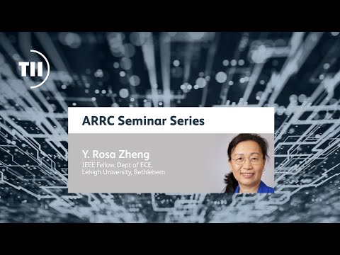 ARRC Seminar Series - Y. Rosa Zheng