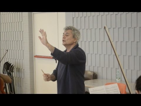 Bruno Aprea prova la Prima Sinfonia di Brahms - Terzo Movimento