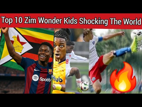 🧨🇿🇼 Top 10 Zimbabwean Football Kids Breaking FIFA Records! 📈⚽