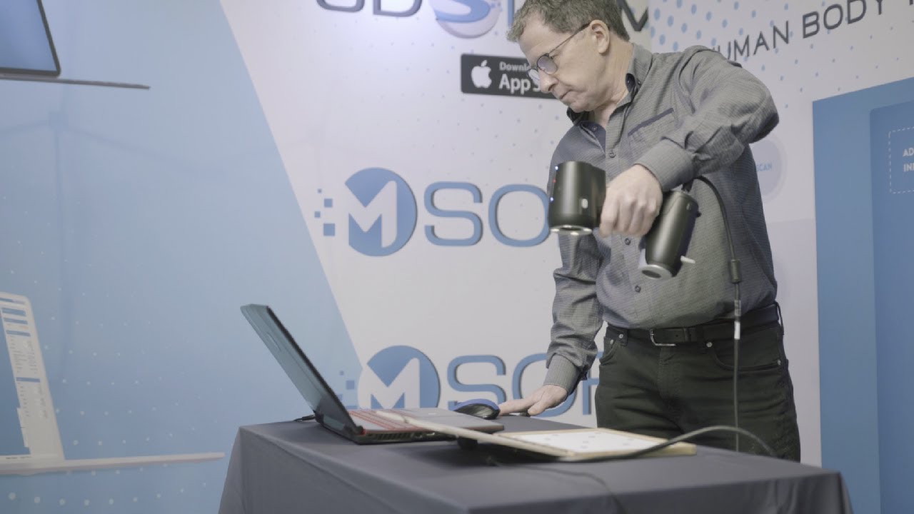 BodyScan scanner calibration with MSoft