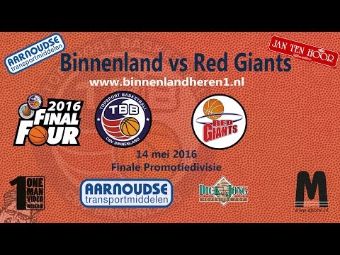 Finale 2016 Binnenland vs Red Giants