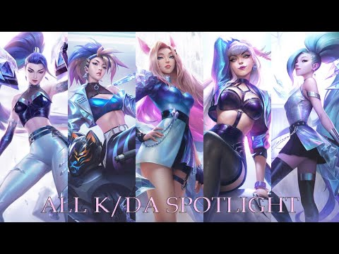 K/DA All Spotlights 2020 | Ahri | Evelynn | Akali | Kai'Sa | Seraphine - League of Legends