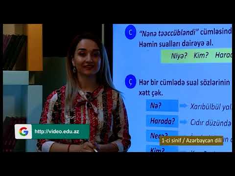 “Dərs vaxtı”: 1-ci sinif dərsləri  (28.03.2022)