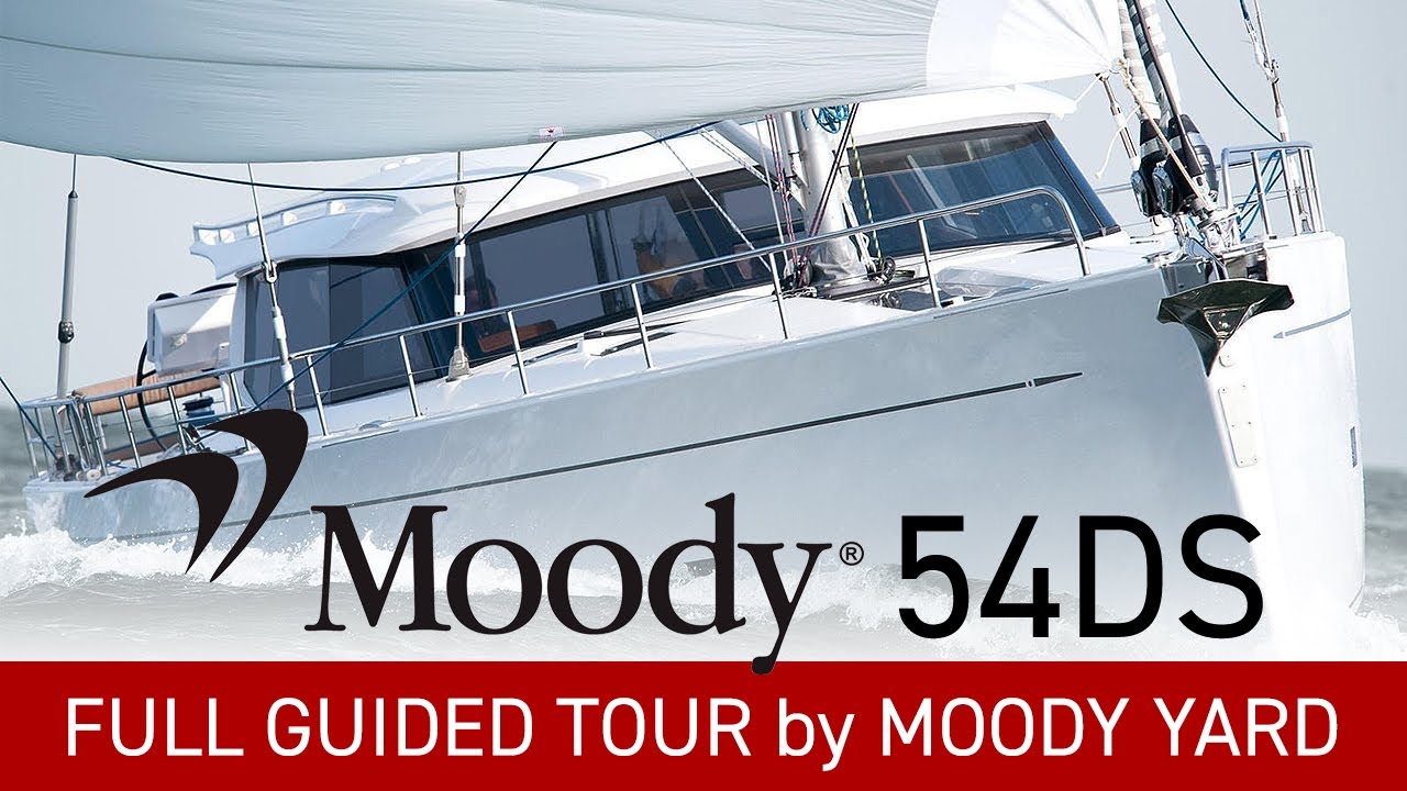 Moody DS54 Sail Yacht Guided Tour by Moody Yard