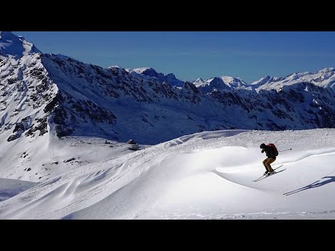 La Sashe - Best expert black run, Tignes, French Alps