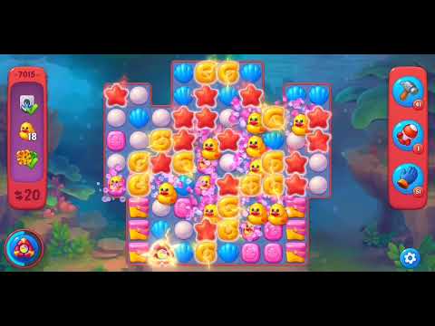 Fishdom level 7012 to 7017 / niveau 7012 au 7017