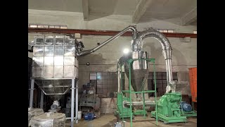 Thermocare stainless steel pulverizer with dust collector video thumbnail for spice, katha and pan masala grinding