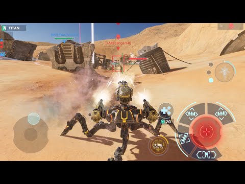 MK3 Rayker leads four spiders into War for event task — War Robots