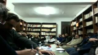 Ομιλία στην END Χανίων στις 18/12/2013