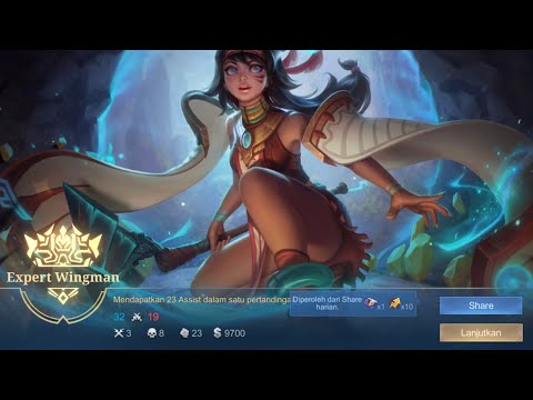 Mathilda full rusuh expert wingman ! Permainan support JENZU ED rusuh core lawan ! Mobile legends
