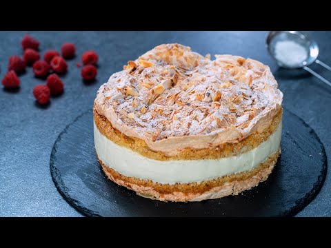 Kvæfjordkake - Norwegian Verdens Beste - World's Best Cake
