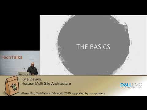 Horizon Multi Site Architecture: Kyle Davies
