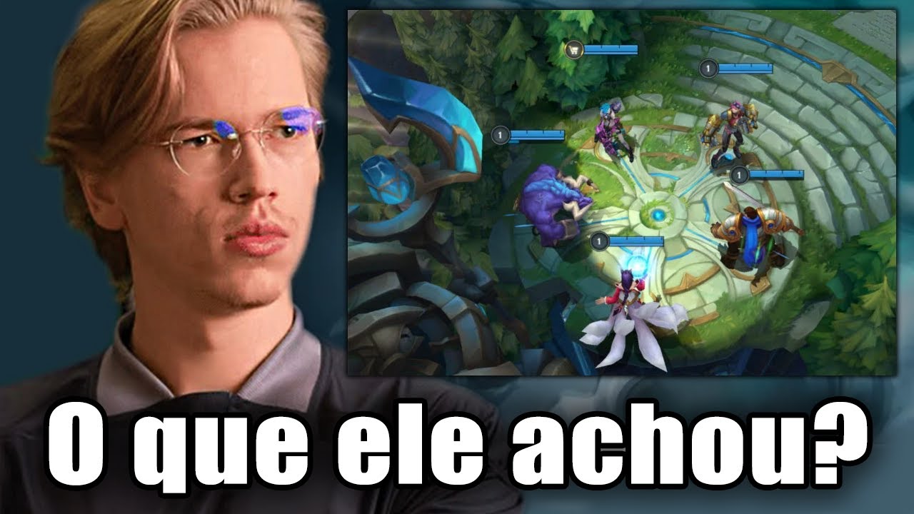COLOQUEI UM DOTEIRO HIGH ELO PRA JOGAR LOL