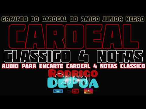 2 Horas Cardeal Vermelho 4 notas Canto Clássico
