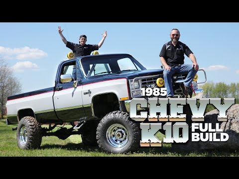 Full Build: Transforming a '85 Chevy K10 Into a \"Fall Guy\" Tribute Build