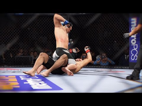 Khabib vs. Rashid Magomedov (EA Sports UFC 2) - CPU vs. CPU