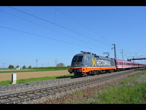 Die Rheintalbahn am 07.05.16 – «Hectorrail, TXL und Alpäzähmer»