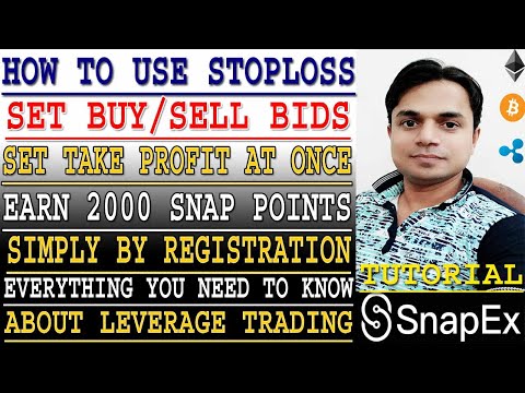 GET 2000 SNAP POINTS WORTH 20$ | FULL LEVERAGE TRADING VIDEO IN HINDI | SNAPEX EXCHANGE TUTORIAL Video