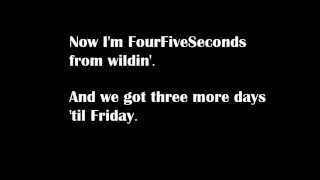 Rihanna - Four Five Seconds ft. Kanye West & Paul McCartnery [LYRICS]