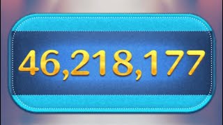 【ツムツム】シンデレラスキル４で現在46,218,177点