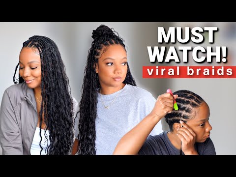 3 Hour NEW Mermaid Boho Braids 📌 Crochet Braids Protective Style | Ywigs