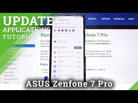 How to Update Apps in ASUS Zenfone 7 Pro – Download the Latest Apps