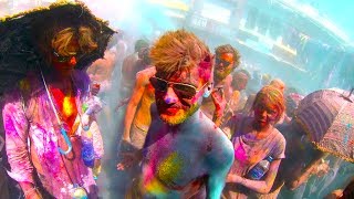preview picture of video 'Holi Festival 2014 in Pushkar, Rajasthan, India'
