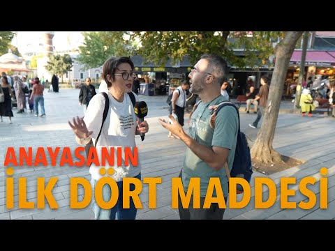 Anayasanın ilk 4  maddesinden  rahatsız mısınız? Neden 4. madde gündeme getiriliyor?