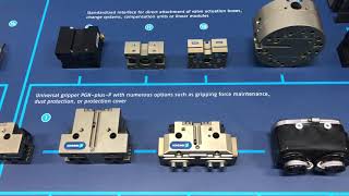 PGN-plus-P – Demo of industry standard grippers for machine loading