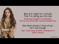 Faouzia Minefields Ft John Legend Lirik Terjemahan