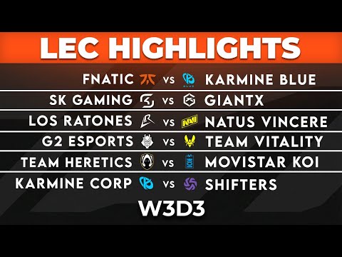 LEC Highlights ALL GAMES W3D3 | LEC 2026 Versus