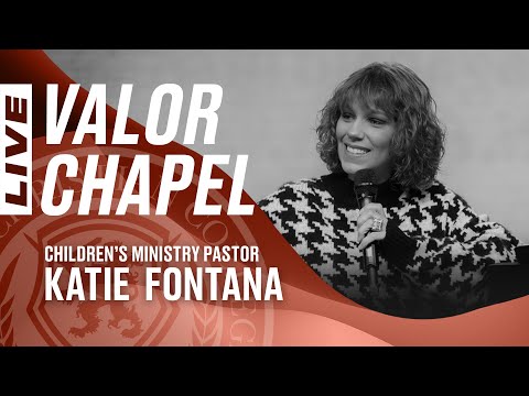 Pastor Katie Fontana at Valor Chapel LIVE
