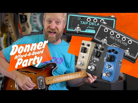 Another Afford-a-board Donner Party! - Black Mouse/Revecho/Tap Delay/Golden Tremolo/ModSquare