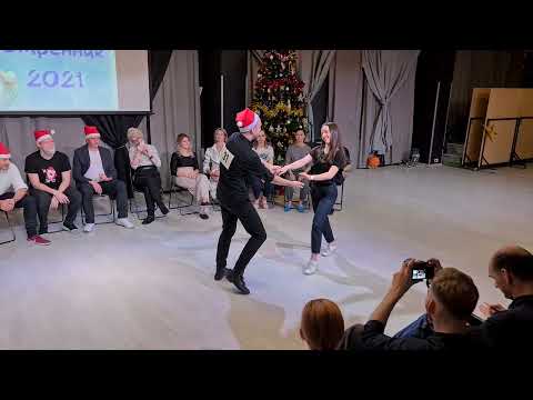 Mikhail Ermakov & Alina Bogdanova. JnJ Dedy Morozy Pro-Am. WCS Utrennik 2021 | WCS Dance