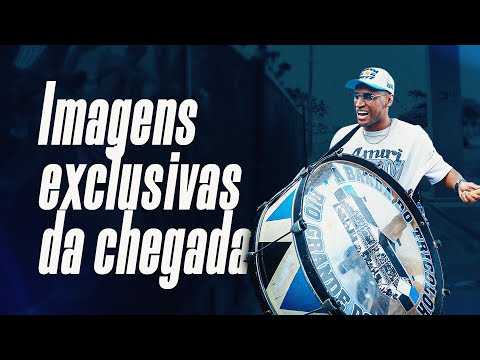 IMAGENS EXCLUSIVAS DA CHEGADA DO ATACANTE TETÊ