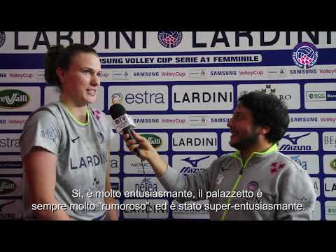 VERSO LARDINI FILOTTRANO - MILLENNIUM BRESCIA: COURTNEY SCHWAN